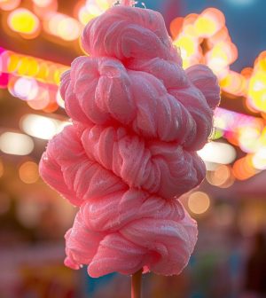 Fluffy Pink Candy