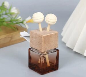 فواحة تكييف للعربيه عسلي غطا خشب